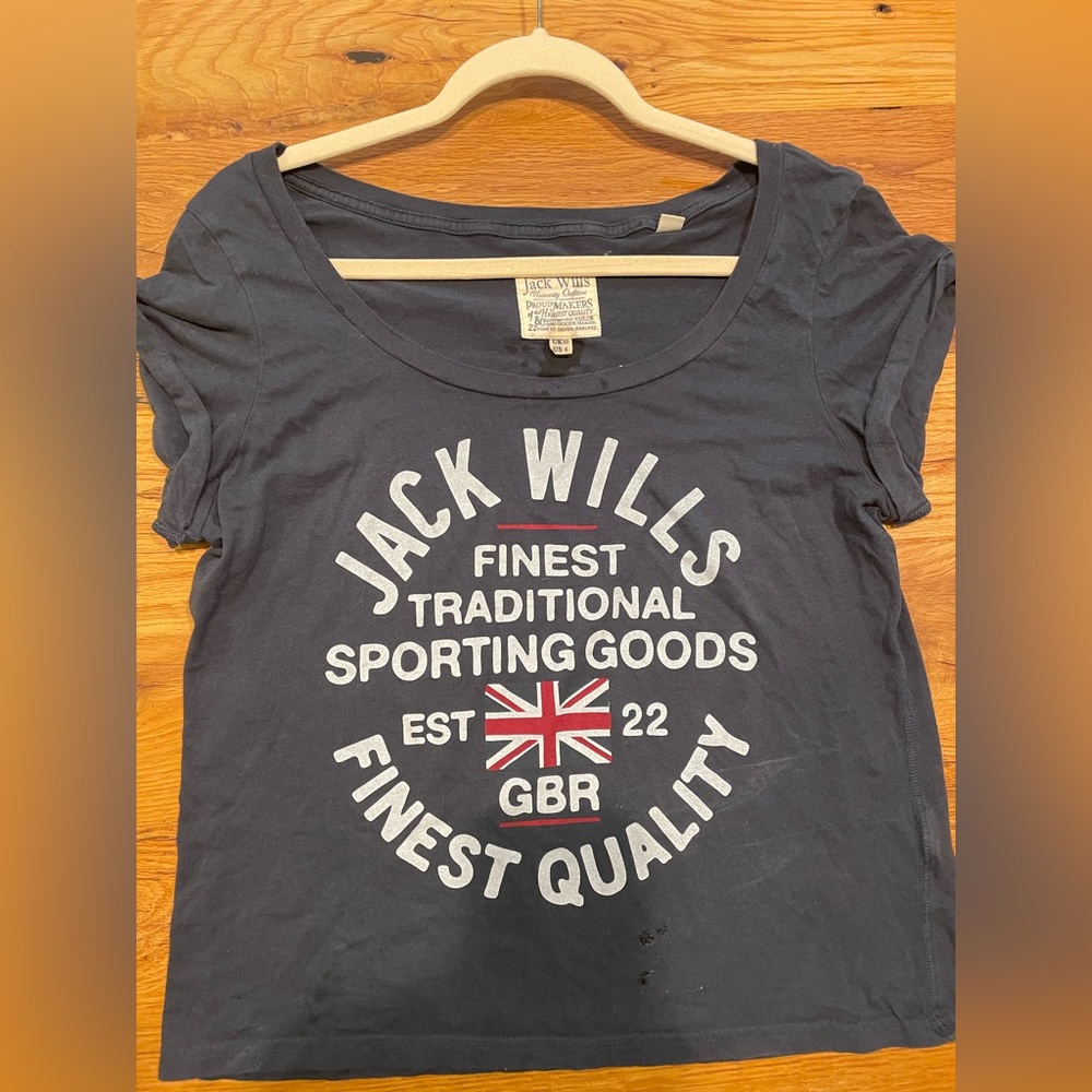 Jack Wills Crop t shirt